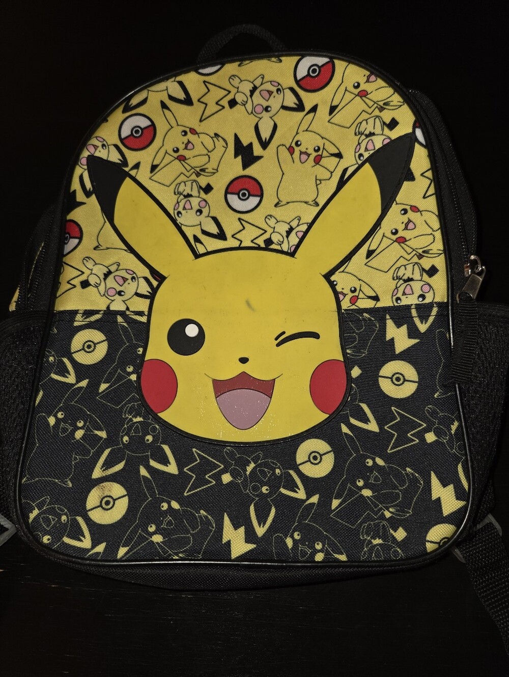 Pikachu Backpack Pokemon Bioworld Brand! 9” x 11”